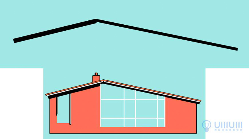 AI教程!扁平风格温馨场景插画