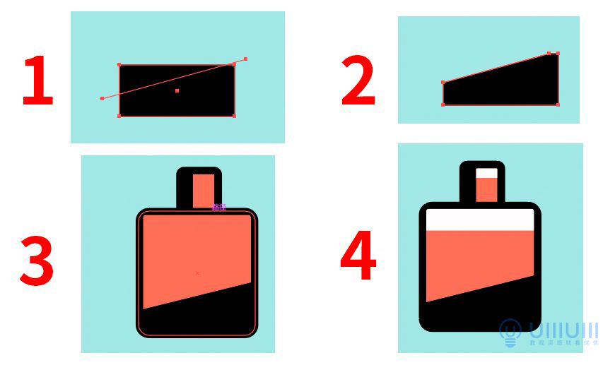 AI教程！扁平风格温馨场景插画