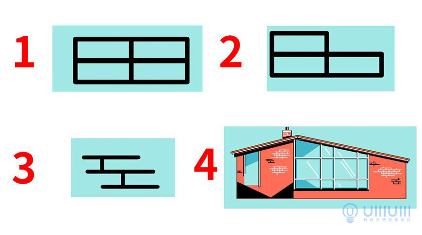 AI教程！扁平风格温馨场景插画