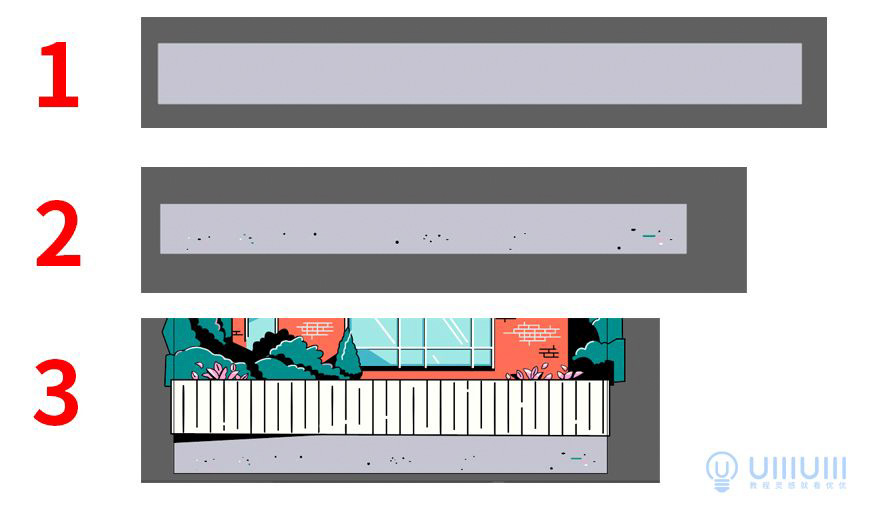 AI教程！扁平风格温馨场景插画