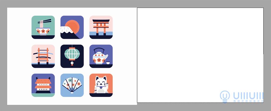 AI教程！教你绘制日系风格icon图标