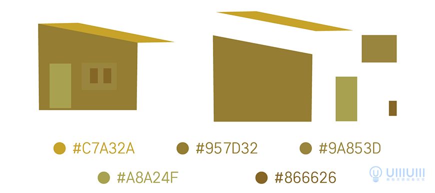 AI教程!教你用几何形状绘制扁平风野外场景插画