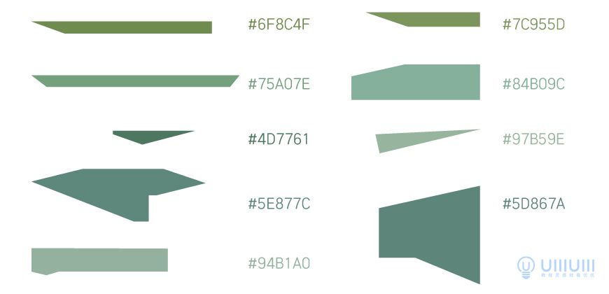 AI教程！教你用几何形状绘制扁平风野外场景插画