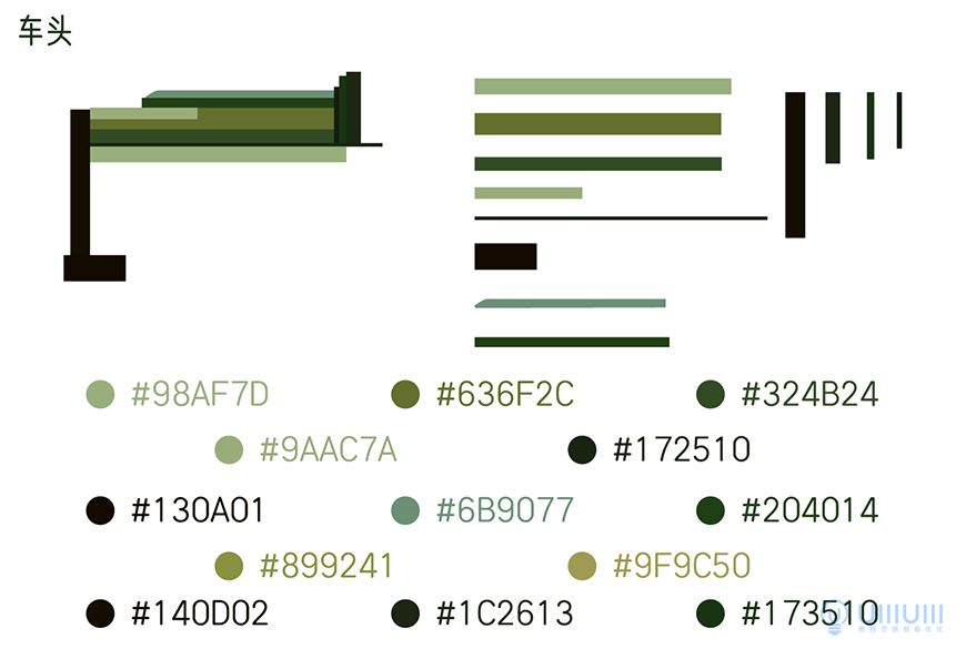 AI教程！教你用几何形状绘制扁平风野外场景插画