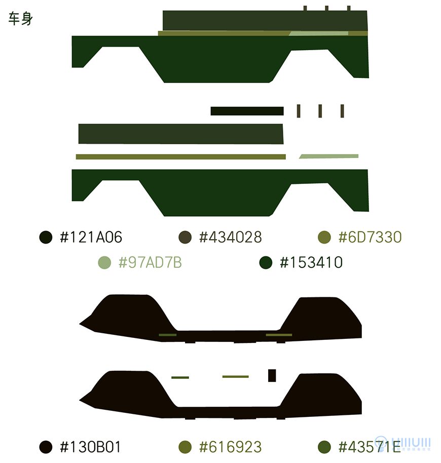 AI教程！教你用几何形状绘制扁平风野外场景插画