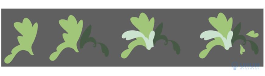 AI教程!扁平风格瑜伽少女场景插画