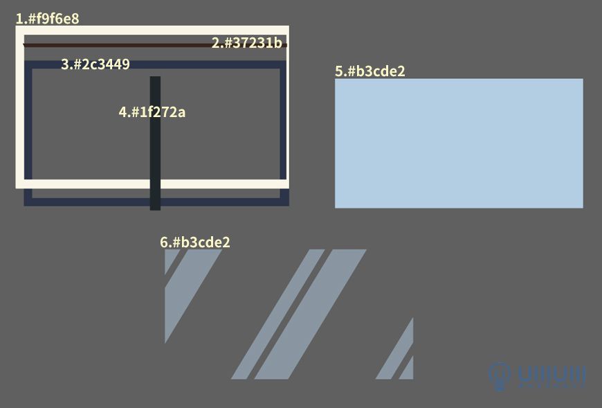 AI教程！噪点质感温馨建筑场景插画