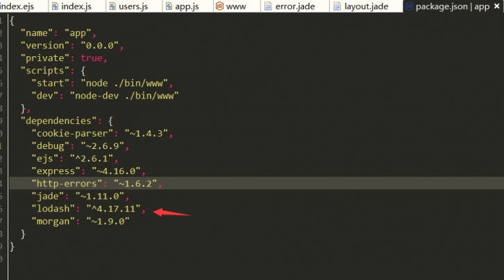Node.js开发Web后台服务（七）之json数据工具库lodash