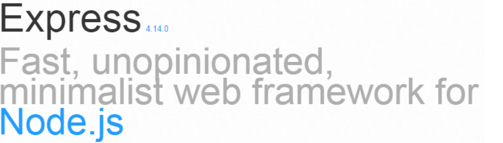 Node.js开发Web后台服务（四）之Express框架
