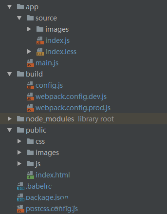 webpack手动搭建es6+less开发环境及打包的代码教程